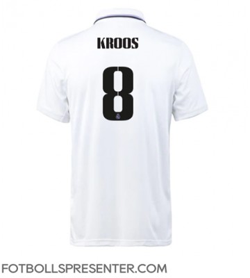 Real Madrid Toni Kroos #8 Hemma Matchtröja 2022-23 Kortärmad